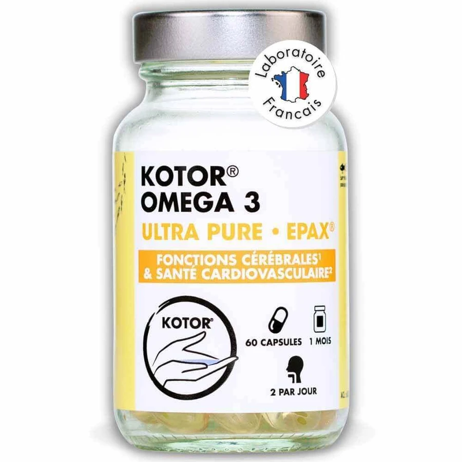 Kotor Pharma Omega 3 Epax Функции мозга и здоровье сердечно-сосудистой системы 60 капсул: цены и характеристики