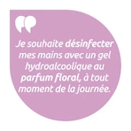 Дезінфікуючий гель для основної дезінфекції Hydroalcoolique Pivoine Peaux sensibles 100мл: ціни та характеристики