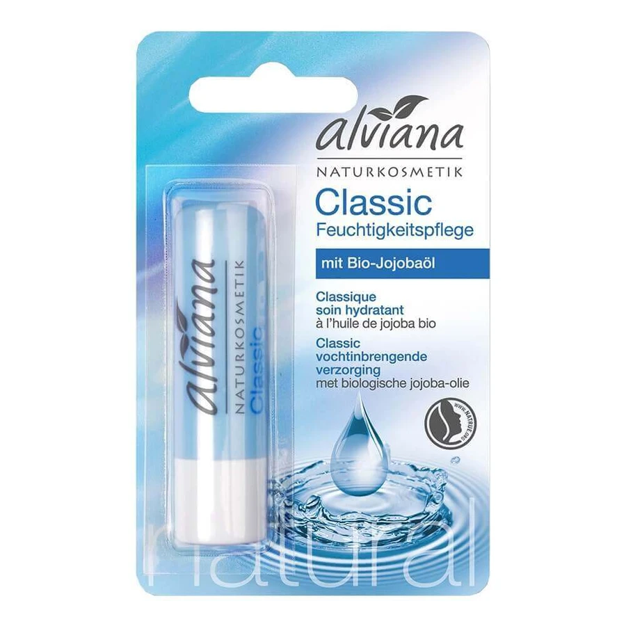Alviana Classic Бальзам для губ с маслом жожоба увлажняющий 4,5г: цены и характеристики