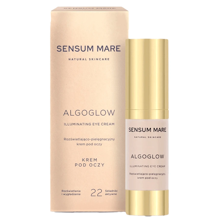 Sensum Mare Algoglow, освітлюючий та доглядаючий крем для шкіри навколо очей, 15 мл: ціни та характеристики