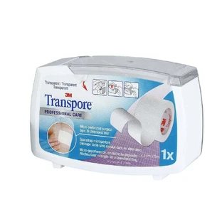 3M Transpore Микроперфорация Прозрачный мел Легко режется 2,5смx5м