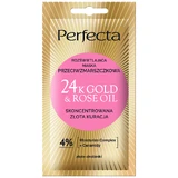 Perfecta 24K Gold & Rose Oil, Иллюминирующая маска против морщин, 8 мл