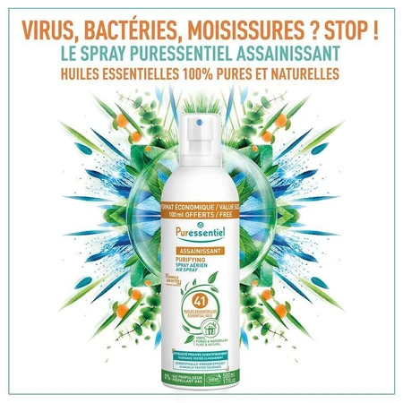 Puressentiel Очищающий спрей для воздуха с 41 эфирным маслом 500 мл: цены и характеристики