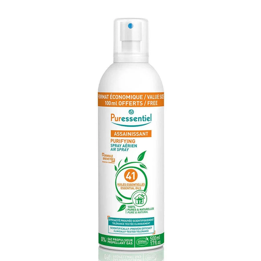Puressentiel Очищающий спрей для воздуха с 41 эфирным маслом 500 мл: цены и характеристики