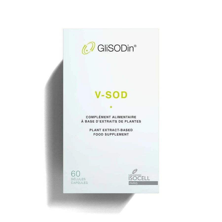 Глісодин Isocell Glisodin V-SOD, 60 капсул: ціни та характеристики