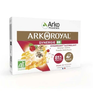Arkopharma Arkoroyal Dynergie Bio Dynamisant & Stimulant 20 ампул