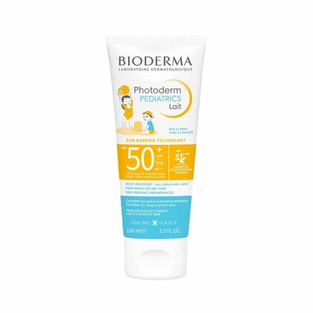 Bioderma Фотодерм Солнцезащитное молочко SPF50+ Детская педиатрия С 12 месяцев Атопичная кожа 100 мл: цены и характеристики