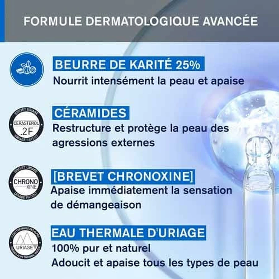 Uriage Xemose Waxed Liporestitutive Anti-irritation 200 мл: цены и характеристики
