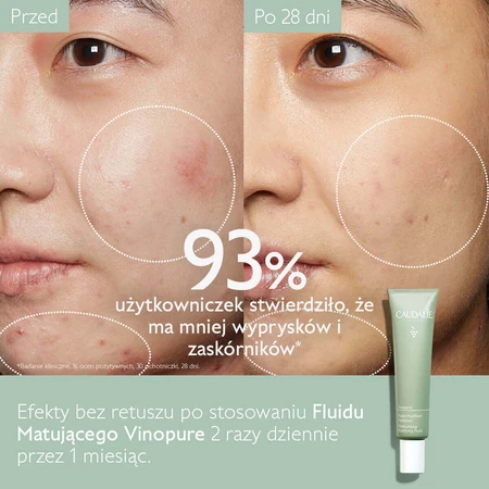 Caudalie Vinopure, флюїд matifiant și hidratant, 40 мл: ціни та характеристики