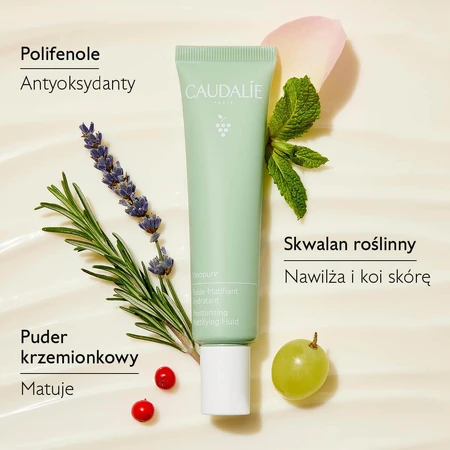 Caudalie Vinopure, флюїд matifiant și hidratant, 40 мл: ціни та характеристики
