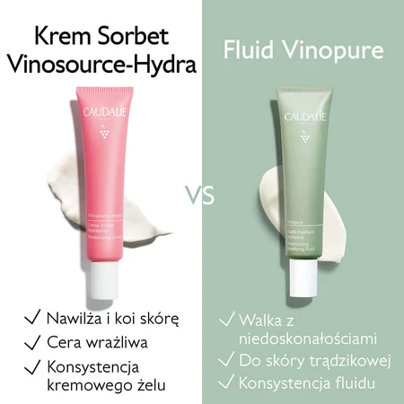 Caudalie Vinopure, флюїд matifiant și hidratant, 40 мл: ціни та характеристики