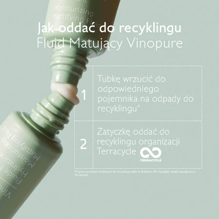 Caudalie Vinopure, флюїд matifiant și hidratant, 40 мл: ціни та характеристики