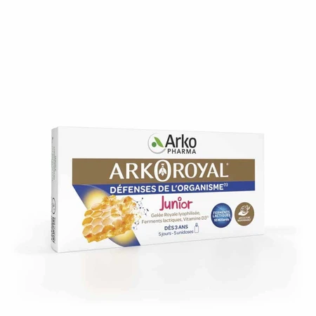 Arkopharma Аркороял Королівське желе Юніор, вітамін D3 5х10мл: ціни та характеристики