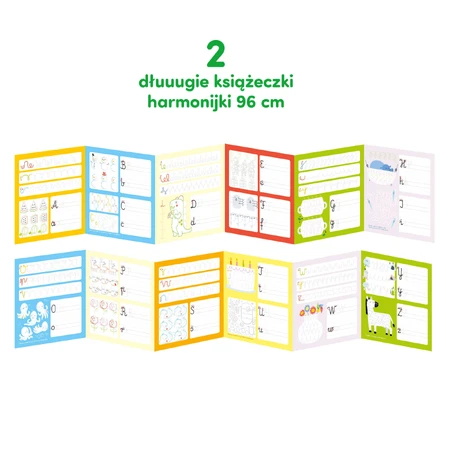 CzuCzu Dłuuugie rysowanki Piszę litery, 2 книги для детей, от 5 лет: цены и характеристики