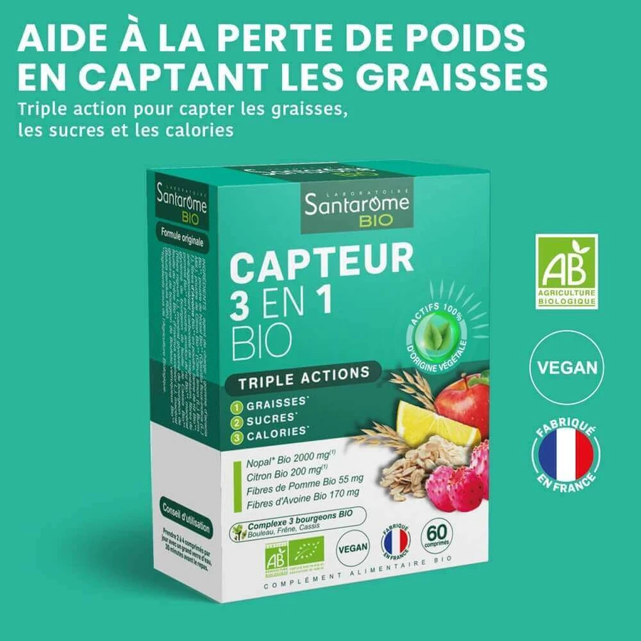Santarome Organic Sensor 3 в 1 60 таблеток: цены и характеристики