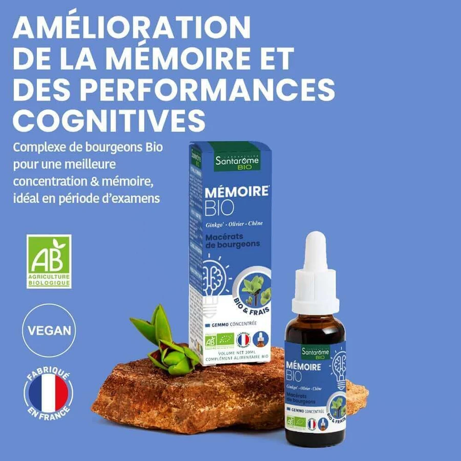 Santarome Organic Memory Complex Gémmothérapie 30 мл: цены и характеристики