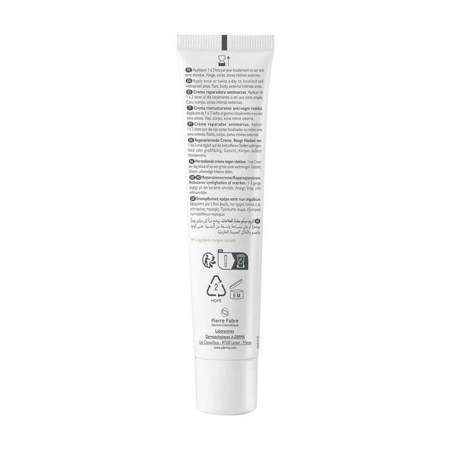 A-Derma Epitheliale A.H Crème Réparatrice Anti-marques Ultra 40ml: цены и характеристики