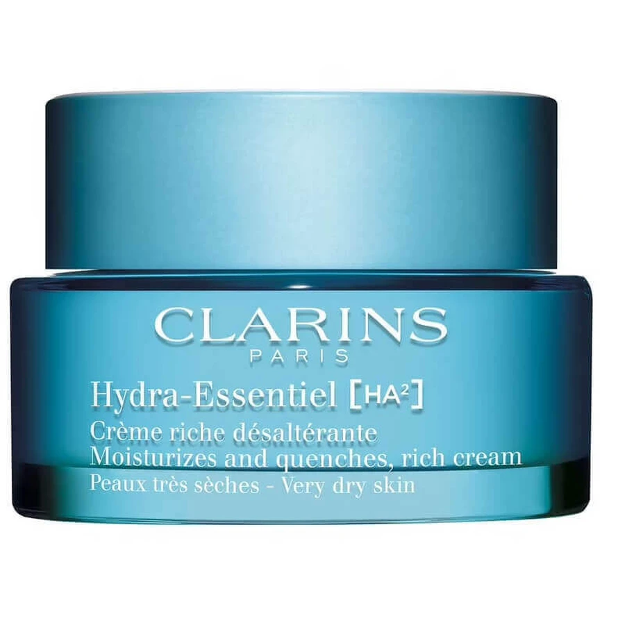 Clarins Hydra-Essentiel Cremă hidratantă richă pentru piele foarte uscată, 50 мл: ціни та характеристики