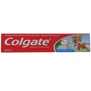Colgate, Детская зубная паста 2-5 лет, Фруктовый пузырь, 50 мл