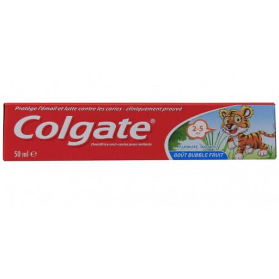 Colgate, Детская зубная паста 2-5 лет, Фруктовый пузырь, 50 мл: цены и характеристики