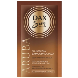 DAX Sun Aruba, șervețel auto-bronzant pentru față și corp, 1 buc