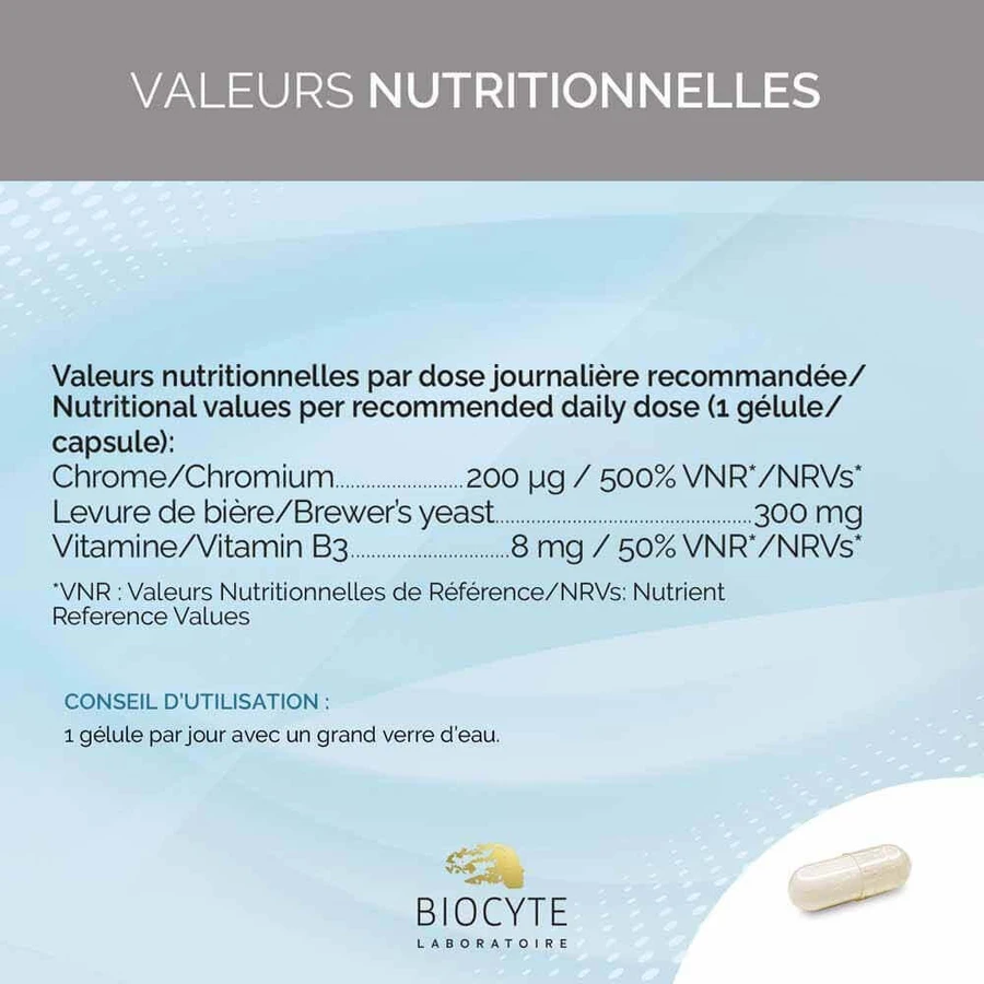 Biocyte Health Cr Chrome 60 капсул: ціни та характеристики