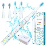 Meriden Smart Junior Blue, звукова зубна щітка для дітей, синя, від 5 років, 1 штука + змінні насадки, 4 штуки