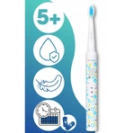 Meriden Smart Junior Blue, звукова зубна щітка для дітей, синя, від 5 років, 1 штука + змінні насадки, 4 штуки: ціни та характеристики