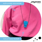 Jellystone Designs, антистрессовый кулон, робот, синий, от 3 лет, 1 штука: цены и характеристики