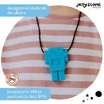 Jellystone Designs, антистрессовый кулон, робот, синий, от 3 лет, 1 штука: цены и характеристики