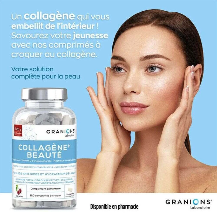 Granions Collagen+ Beauty Cherry 120 жевательных таблеток: цены и характеристики