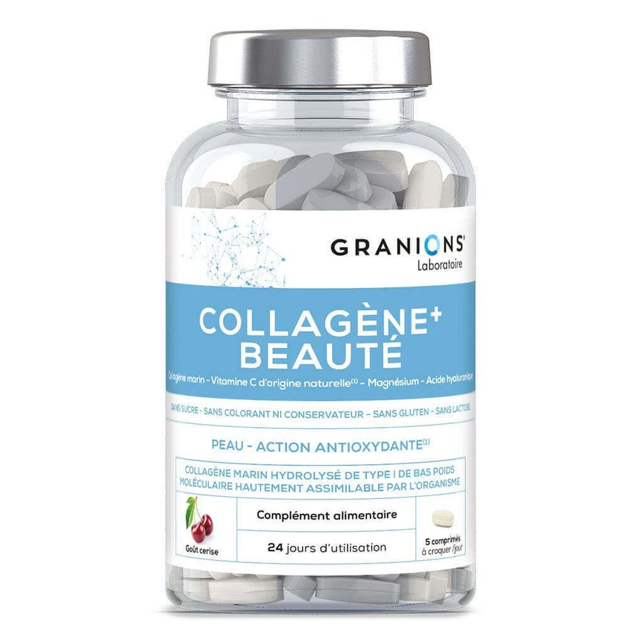 Granions Collagen+ Beauty Cherry 120 жевательных таблеток: цены и характеристики