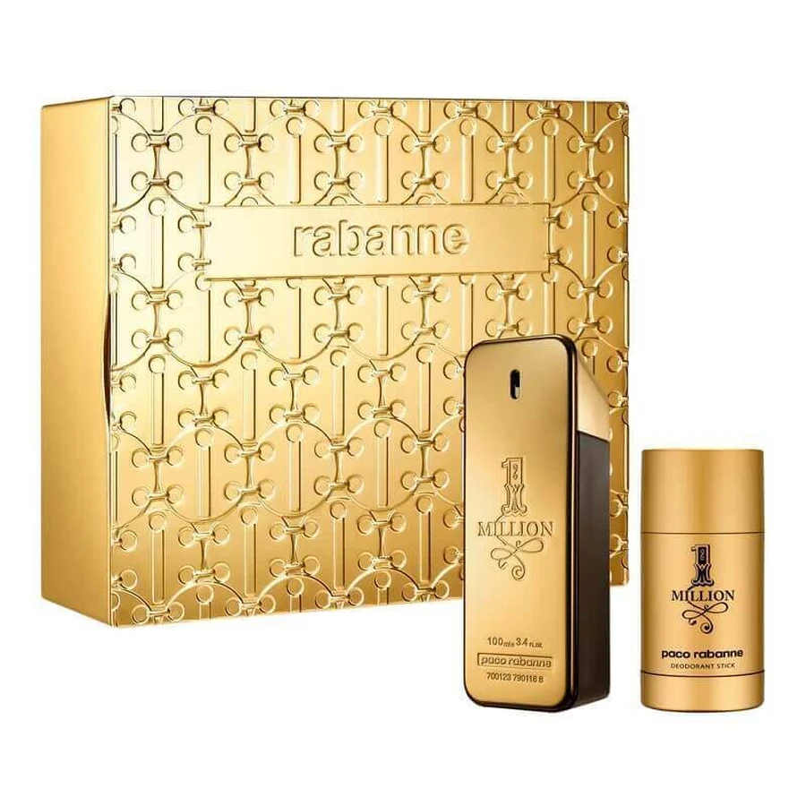 Paco Rabanne 1 Million Men Туалетная вода, 100 мл + дезодорант-стик, 75 мл: цены и характеристики