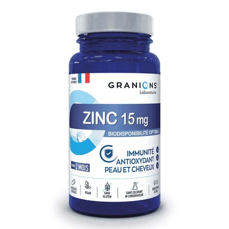 Granions ZINC Імунітет - Антиоксидант x60 капсул: ціни та характеристики