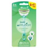 Wilkinson My Intuition Xtreme3 Comfort Sensitive Одноразовые бритвы для женщин, 4 штуки