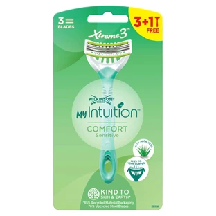 Одноразові бритви Wilkinson My Intuition Xtreme3 Comfort Sensitive для жінок, 4 штуки
