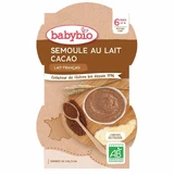 Babybio Каша манная с какао молочная от 6 месяцев и старше 225г