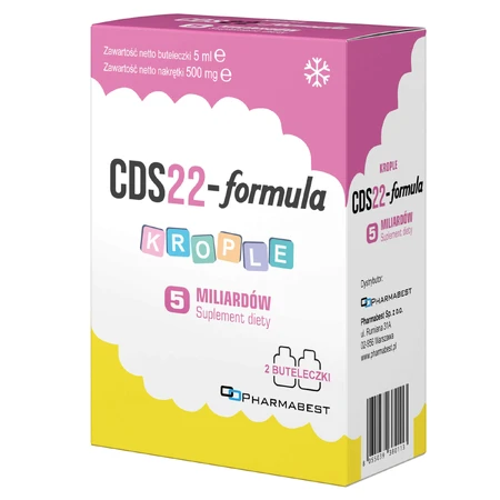 CDS22-Formula 5 billion (ранее Vivomixx), капли, 2 x 5 мл: цены и характеристики