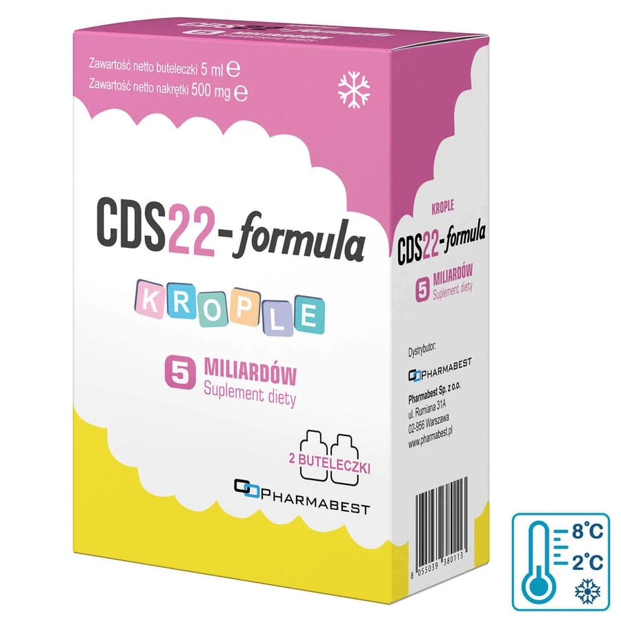 CDS22-Formula 5 billion (ранее Vivomixx), капли, 2 x 5 мл: цены и характеристики