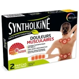 EG Labo SyntholKiné Syntholkine 8-годинний тепловий пластир Біль у м'язах Великий розмір 2шт