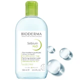 Bioderma Sebium H2O, міцелярний лосьйон для жирної, комбінованої та схильної до акне шкіри, 500 мл