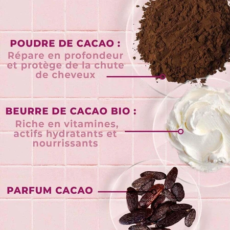 Energie Фруктовий шампунь Nutri Frizz Poudre et Beurre de Cacao Bio 250мл: ціни та характеристики
