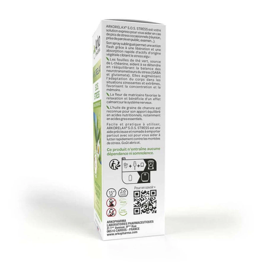 Arkopharma Arkorelax SOS Sress 20ml: цены и характеристики