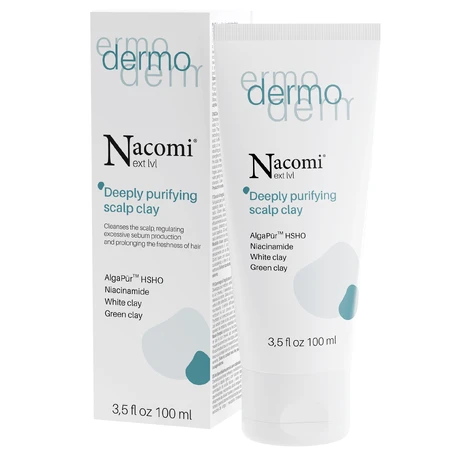Nacomi Next Level Dermo, скрабирующая глина для кожи головы, 100 мл: цены и характеристики