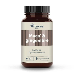 Vitavea Santé Nutri'sentiels Maca Ginger Tonifiant & Dynamisant sexuel x30 капсул