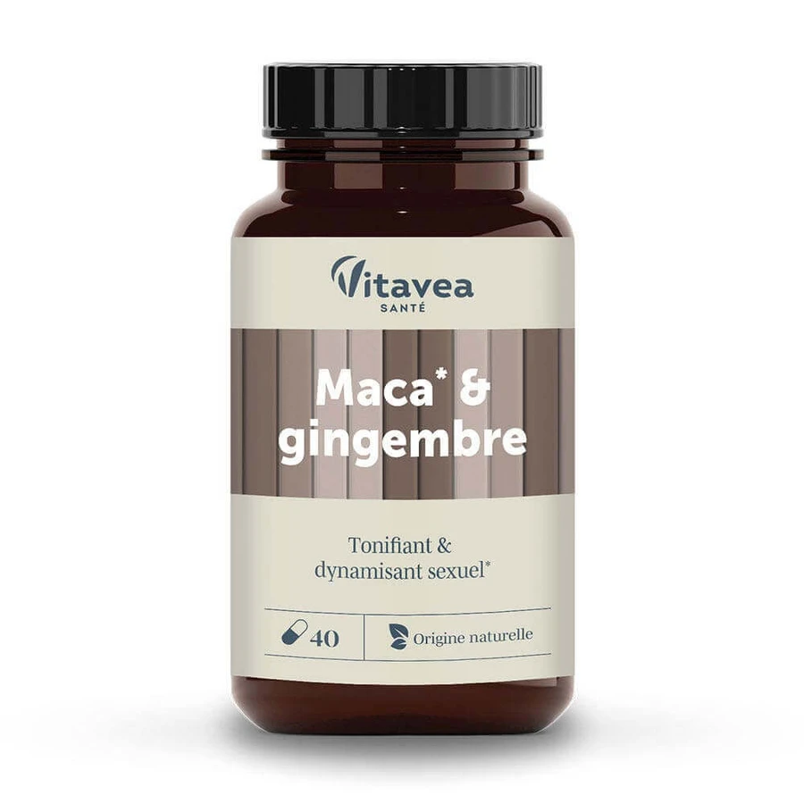 Vitavea Santé Nutri'sentiels Maca Ginger Tonifiant & Dynamisant sexuel x30 капсул: ціни та характеристики