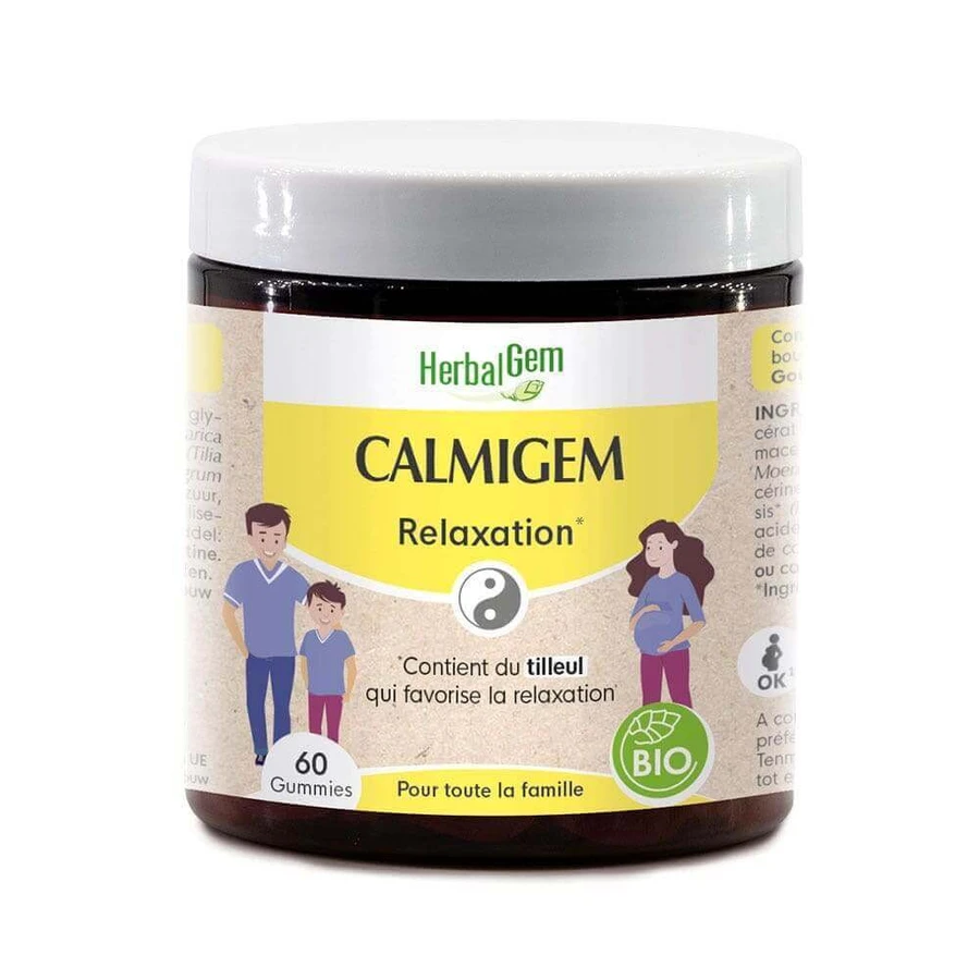 Herbalgem Calmigem Organic 60 жевательных резинок: цены и характеристики