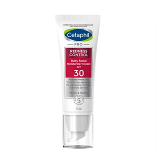 Cetaphil Pro Redness Control BB, зволожуючий крем для шкіри, чутливий шар, SPF 30, 50 мл + зволожуючий крем для шкіри з кислотою гіалуроновою, крем-ноапте, 48 мл безкоштовно
