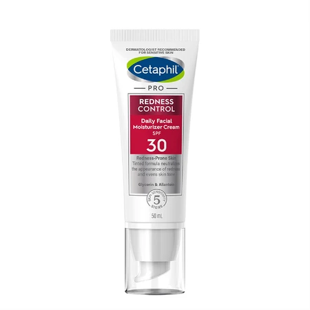 Cetaphil Pro Redness Control BB, зволожуючий крем для шкіри, чутливий шар, SPF 30, 50 мл + зволожуючий крем для шкіри з кислотою гіалуроновою, крем-ноапте, 48 мл безкоштовно: ціни та характеристики