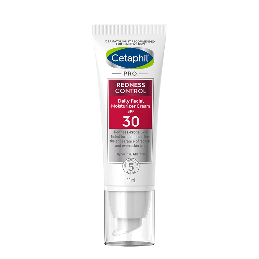Cetaphil Pro Redness Control BB, зволожуючий крем для шкіри, чутливий шар, SPF 30, 50 мл + зволожуючий крем для шкіри з кислотою гіалуроновою, крем-ноапте, 48 мл безкоштовно: ціни та характеристики
